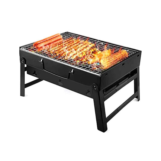 New Folding Portable Barbecue Charcoal Stainless Grill - azeer.store