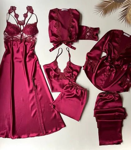 5 PIECES NIGHT DRESS - azeer.store